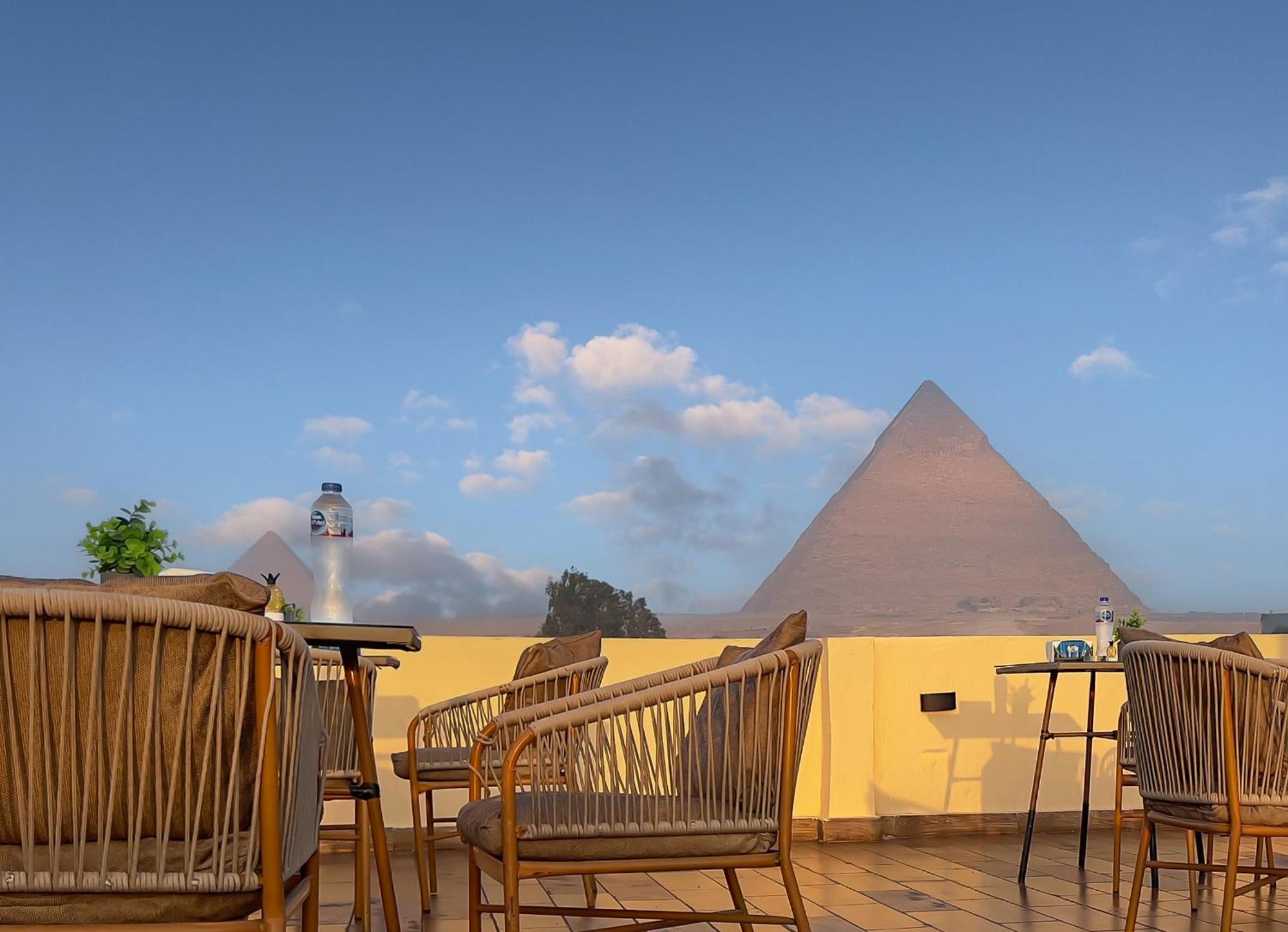 Pyramids Vista Inn Kafrat al Jabal Экстерьер фото