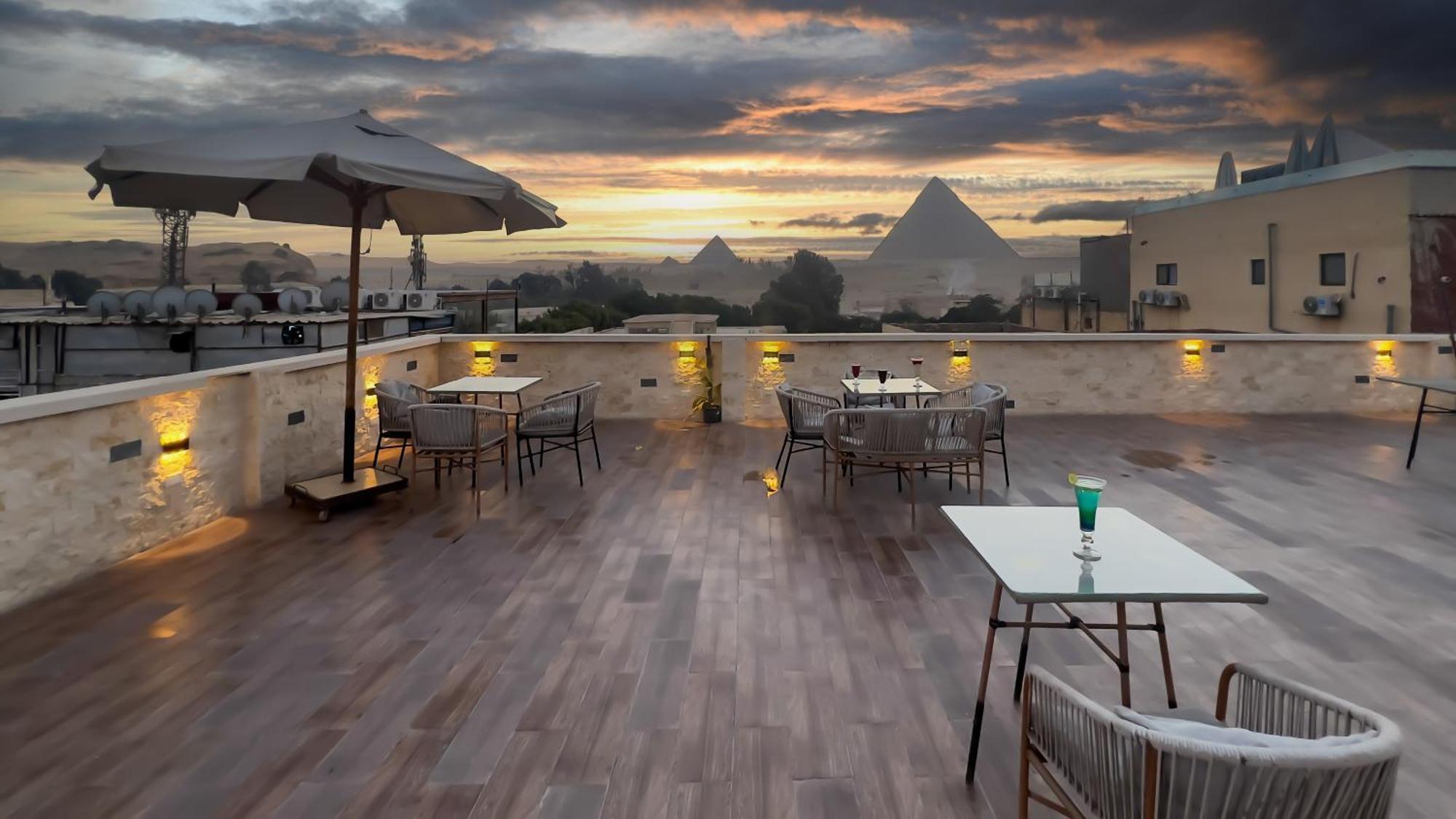 Pyramids Vista Inn Kafrat al Jabal Экстерьер фото