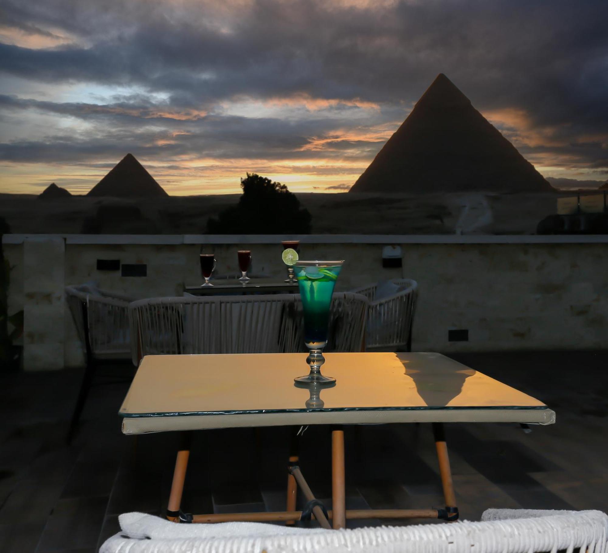 Pyramids Vista Inn Kafrat al Jabal Экстерьер фото